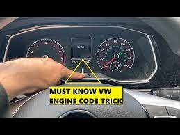 vw jetta engine code location trick vw
