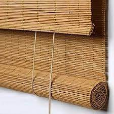 horizontal 6 feet bamboo roll up blinds