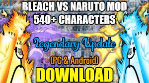 Bleach Vs Naruto MOD 540+ CHARACTERS (PC) [DOWNLOAD] - YouTube
