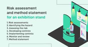 risk essment for exhibition stands