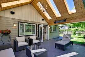 Backyard Designs Patio Roof With Wood