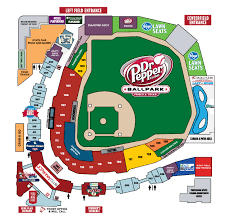 Seating Map Frisco Roughriders Content Texas Rangers