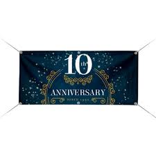 Custom Anniversary Banners At Cheap Price Bestofsigns