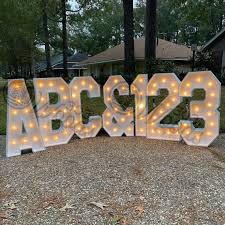 Image result for marquee letters
