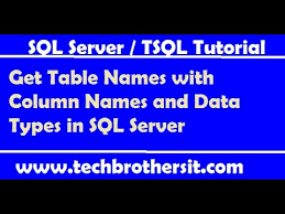 how to describe table in sql server