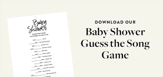 baby shower games free and fun