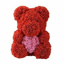 Enjoy fast delivery, best quality and cheap price. Floral Decor Us Pink Rose Bear Flower Teddy Toy 40cm Gift Box Set For Valentine S Day 521 520 Home Garden