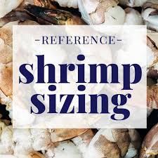 Shrimp Sizes And Counts Per Pound Striped Spatula