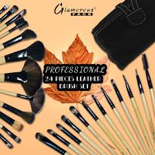 glamorous face 24 pieces brush set with