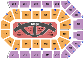 Rabobank Arena Seating Chart