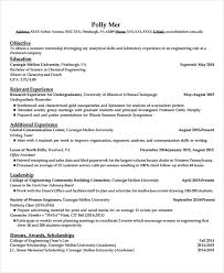 Engineering Internship Resume Examples Free Resume Builder Resume    http   www jobresume 