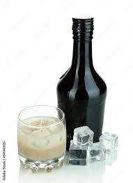 Baileys Liqueur In Bottle And Glass