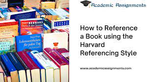 book using the harvard referencing style