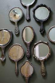 Vintage Mirrors Hand Mirror Vintage Decor