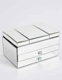 m s collection deco jewellery box