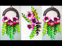 Paper Flower Art Tissue Paper Flowers Diy