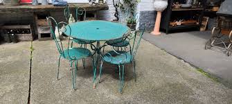 Wrought Iron Garden Table And Chairs