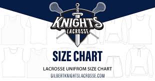 size chart knights lacrosse