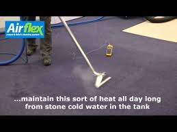 airflex carpet cleaning machine demo