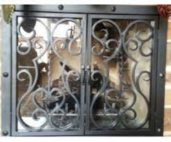 Iron Fireplace Screens Custom