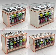 Mobile Phone Glass Display Cabinet