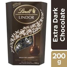 lindt chocolate lindor dark 200