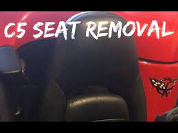 C5 Corvette Seat Removal