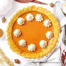 condensed milk pumpkin pie