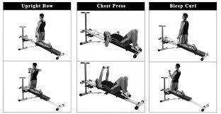 total gym 1000 chest exercises