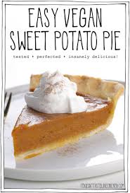 easy vegan sweet potato pie it doesn