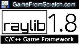 raylib 1 8 released easiest c game