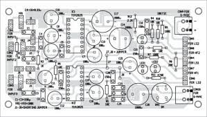 See the circuit schematic diagram and pcb layout design here Surround Yourself With Sound From Three Channel Audio Amplifier