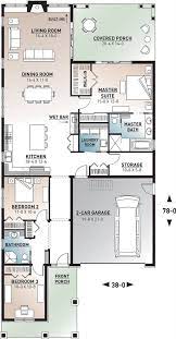 Three Bedroom Traditional House Plan