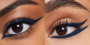 blue eyeliner how to wear blue