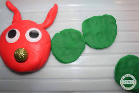 Image result for playdough caterpillar