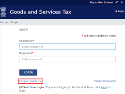 Then click on the submit button. How To Retrieve Forgotten Username On Gst Portal Website