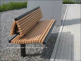 Steel Frame China Bench Patio Bench
