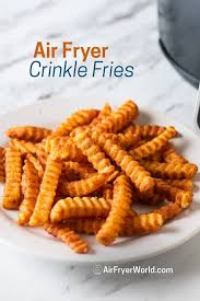 air fryer frozen crinkle fries so