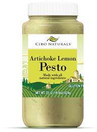Lemon Artichoke Pesto gambar png