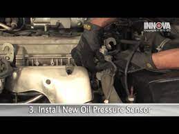 how to change oil pressure sensor