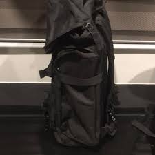 x cursion triple zip backpack army bag
