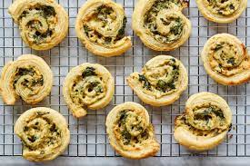 spinach cream cheese puff pastry