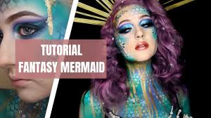 how to create a fantasy mermaid makeup