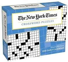 Enjoy your puzzle with goanswers. Amazon Com 2020 New York Times Crossword Puzzle Page A Day Box Daily Desk Calendar Everything Else