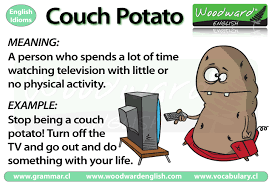couch potato english idiom meaning