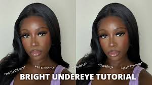 bright under eye makeup tutorial