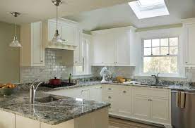 gray granite transitional kitchen
