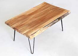 wood slab coffee table with jenni of i