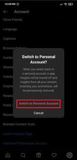 One of the top ways to ensure you get unblocked is by linking your social accounts with your instagram account. How To Switch Back To A Personal Account On Instagram Tailwind App
