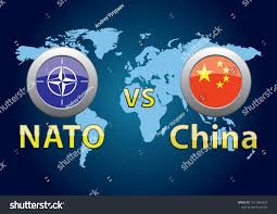 Nato Vs China Opposition Flags On Stock Vector (Royalty Free) 1511654327